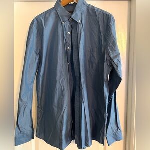 Men's Maker & Company Blue Button-Down Shirt size XL